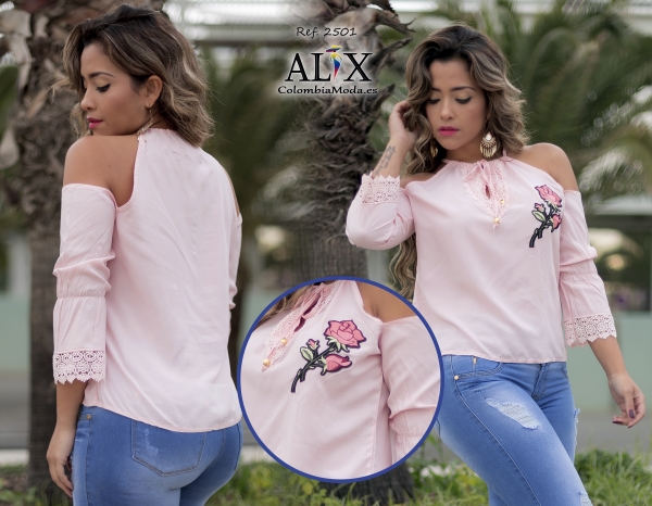 Blusa Hombros Descubiertos | ColombiaModa.es