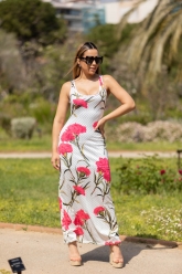 2829 - Vestido Largo Colombiano